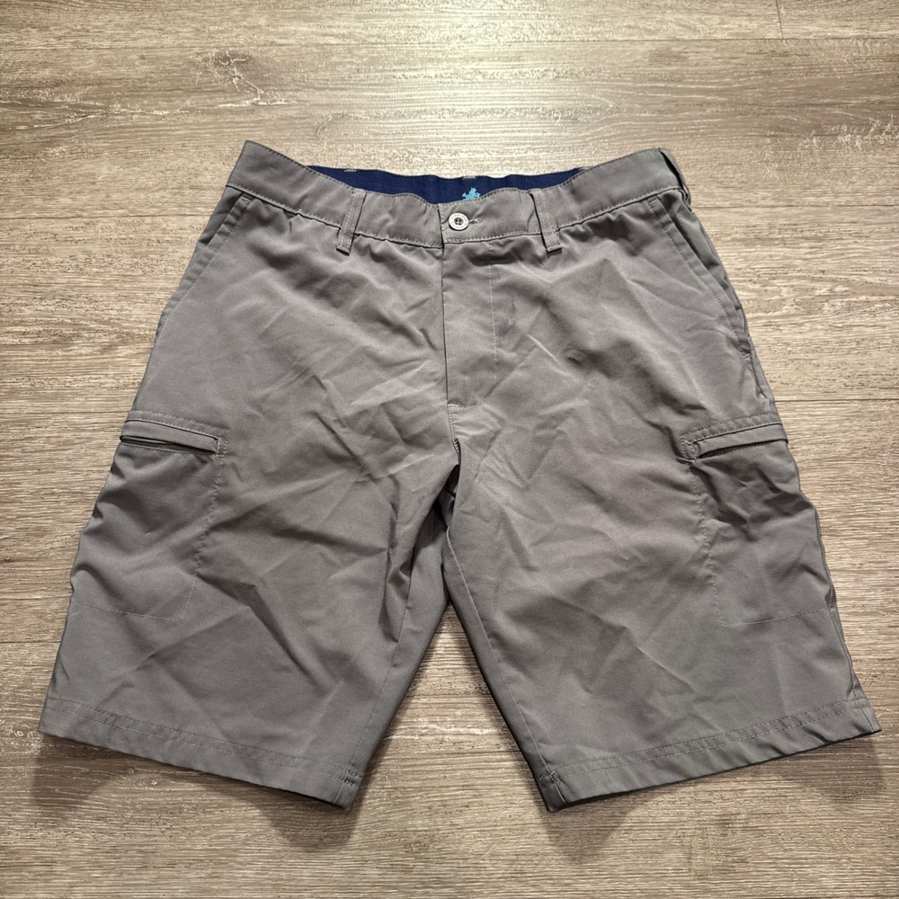 Nat Nast Shorts Mens 32 Gray Performance Cargo Summer Gorpcore Outdoor Utility